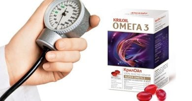Крилойл Омега-3 масло криля от гипертонии: для быстрой победы над повышенным давлением!