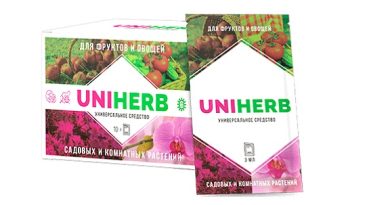 UNIHERB удобрение от вредителей и болезней, альтернатива пестицидам: эффективный препарат на органической основе!