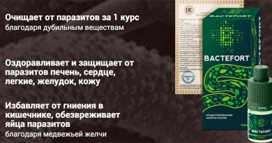 Капли от паразитов «Bactefort» (Бактефорт) — организм скажет Вам «спасибо»