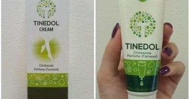 Tinedol — крем для лечения грибка ногтей и устранения микоза на ногах