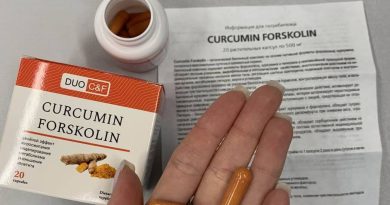 DUO C&F — Curcumin&Forskolin для похудения — обзор капсул