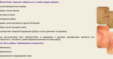 Гель Derma-Cote Дерма-Коте от шрамов и рубцов — избавьтесь от неприятных дефектов кожи