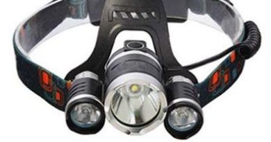 Boruit — универсальный налобный фонарь с 3-мя светодиодами