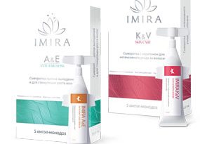 Комплекс Imira A&E и Imira K&V — полноценное восстановление волос в домашних условиях