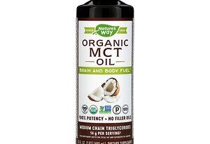 Органическое кокосовое MCT Oil (масло со среднецепочечными триглицеридами) – для энергии тела и мозга
