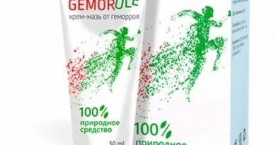 Крем-мазь от геморроя Gemorole